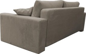 Széthúzható heverő, szürkésbarna Taupe, ROSELYN