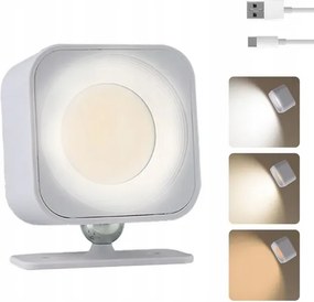 Vezeték nélküli mágneses LED lámpa az ágy fölé - fehér