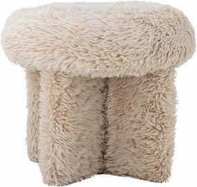 Bloomingville Frikka kárpitozott puff bézs