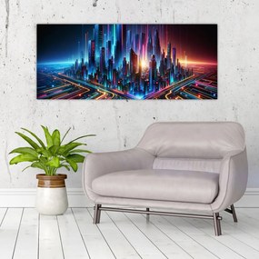 Kép - A jövő városa (120x50 cm)