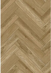 Mexen Manhattan vinil panelek halszálka mintával 635 x 127 mm SPC 6,5 mm, IPEX alátét 1,5 mm, 4 V-horony, Tölgy