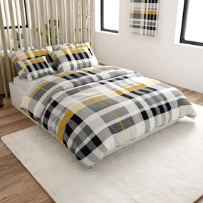 Mikroszálas ágyneműhuzat GREY LINE szürke Ágyneműhuzat mérete: 70 x 90 cm | 140 x 200 cm