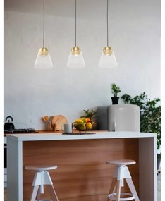 Eglo 99629 - LED Csillár zsinóron CERASELLA 3xGU10/4,5W/230V