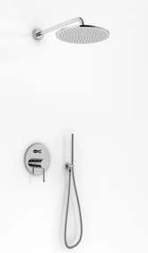 Falsík alatti zuhanyszett Króm Kohlman Roxin QW210RR30
