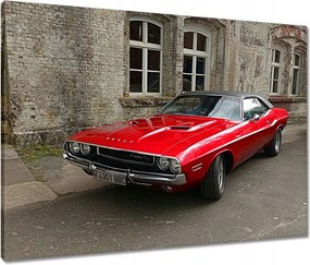 Vászonkép 80x60 Dodge Challenger Rt Auto