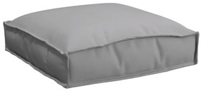 Raklap Párnák 4 db Szürke 40x40x8 cm Oxford szövet