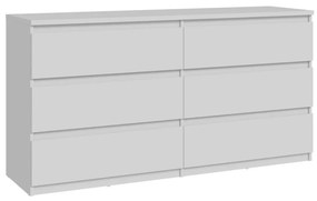MAO fiókos komód, fehér