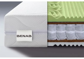 Kemény-közepes keménységű kétoldalas rugós matrac 160x200 cm Visco Sleep – BENAB