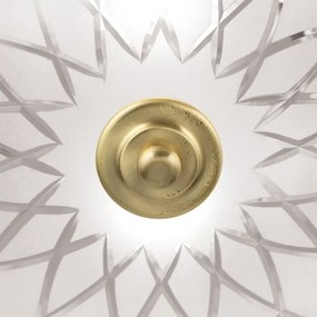 Orion DL 7-791/37 - Mennyezeti lámpa PORTO 2xE27/40W/230V átm. 37 cm arany