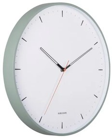 Karlsson 5940GR design falióra 40 cm, zöld