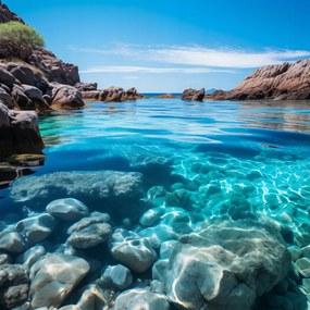 Poszter 90x90cm Kristályos víz