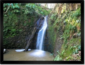 Poszterek keretben 40x30 Szép zuhatag Vízesés