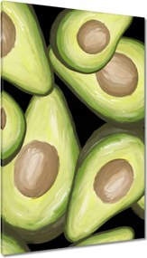 Vászonkép 80x120 Avokádó Gyümölcs Natu mag