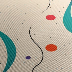 Kép - Minimalista színes illusztráció (120x50 cm)