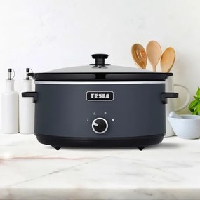 TESLA Electronics SlowCook - Lassúfőző edény 6,5 l 270W/230V