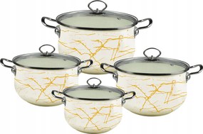 Zománcozott Edénykészlet Klasszikus 8 Db-os Edenberg