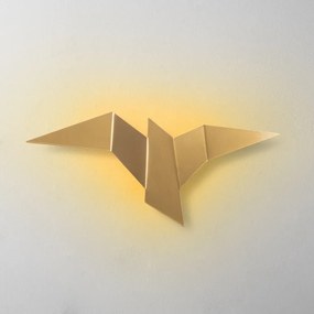 Aranyszínű LED fali lámpa Pacali – Opviq lights