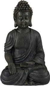Mini ülő Buddha figura ajándék dekoráció 18 cm G74