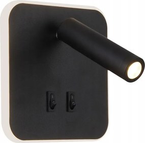 Fali Lámpa Fekete Modern Led