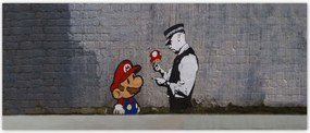 Fotótapéták 250x104 Banksy Gombász Rendőrség