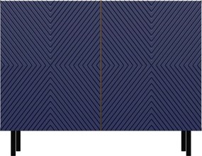 MIX Kama 2 komód, tölgy-kék