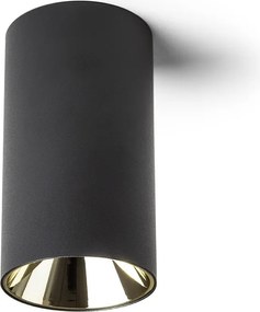 RENDL CANTO stropní bez dekoračního kroužku černá 230V LED GU10 8W