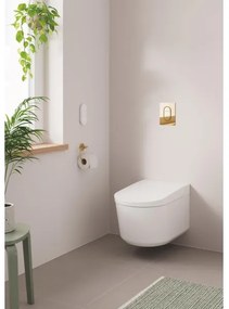 GROHE 37624GL0 - ARENA COSMOPOLITAN S nyomólap 130 × 172 mm arany