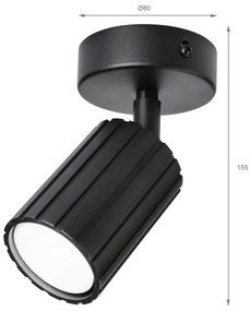 Brilagi - CRISPINA spotlámpa 1xGU10/10W/230V fekete