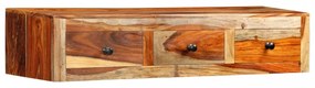 tömör kelet-indiai rózsafa fali tálalóasztal 100 x 25 x 20 cm