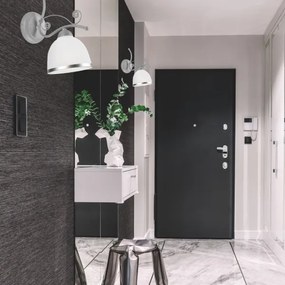 Fali lámpa RETRO II 1xE27/60W/230V ezüst