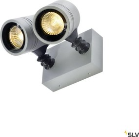 SLV 233094 MYRA Modern Kültéri Mennyezeti Lámpa Átlátszó, Szürke GU10 IP55