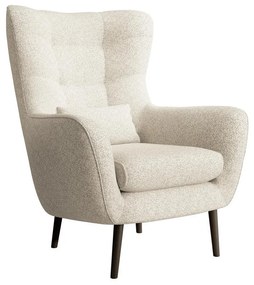 Fotel lábtartóval Veneza VZ2  (krém + fekete). 1099390