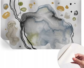 Öntapadós tapéta Falfestmény Prémium Absztrakt akvarell 416x254 cm