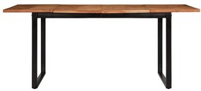 tömör akácfa étkezőasztal 180 x 90 x 75 cm
