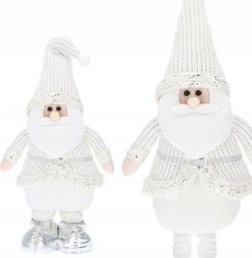 Mikulás Figura Törpe Karácsonyi Dekoráció Teleszkópos Lábak Ajándék 90cm