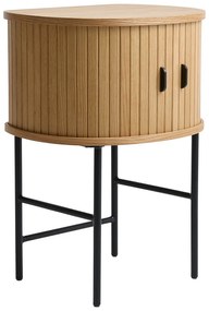 Natúr színű éjjeliszekrény Nola – Unique Furniture