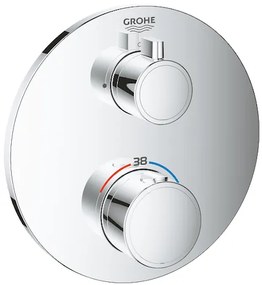 Grohe Grohtherm zuhany csaptelep vakolat alatti rész nélkül króm 24075000 G24075000