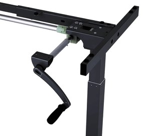 Állítható magasságú asztal Liftor Entry - fekete