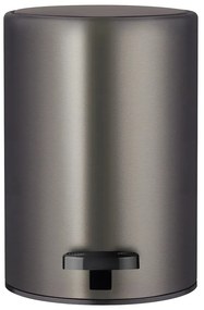 Sötétszürke acél pedálos szemetes 3 l Modo – Blomus