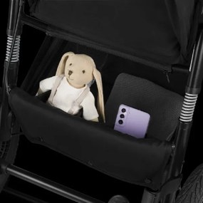 Lionelo - Babakocsi AZURA fekete/szürke