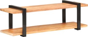 vidaXL tömör akácfa TV-szekrény 130 x 40 x 40 cm