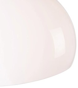 Okos fali ívlámpa acél fehér búrával, WiFi G125-tel - Bow