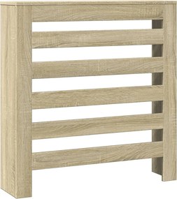 vidaXL sonoma tölgy szerelt fa radiátorburkolat 78 x 20 x 82 cm