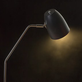 RENDL PRAGMA stojanová černá chrom 230V LED E27 11W