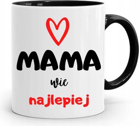 Bögre Fekete Ajándék Anyukáknak Anyukák Tudják A Legjobban A Fényképes Nyomtatással