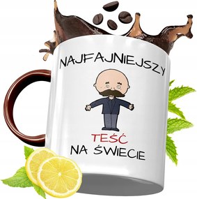 Bordó Bögre Apósnak Születésnapi Ajándék fényképes nyomtatással