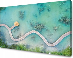 Vászonkép Nyaralás Bali Víz Pihenés Nap 120x70 cm