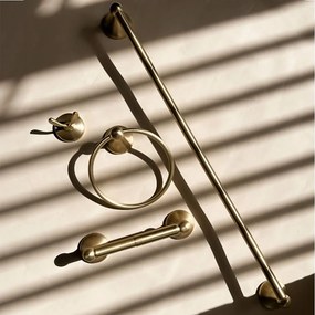Fürdőszoba fogas Brush Gold 332870