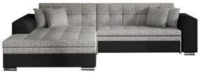 PALERMO ágyazható sarok ülőgarnitúra, 294x80x196 cm, berlin 01/soft 11, balos