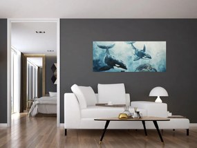 Kép - Víz alatti festmény (120x50 cm)